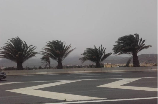 Calima, temperature in aumento e vento oggi alle Canarie