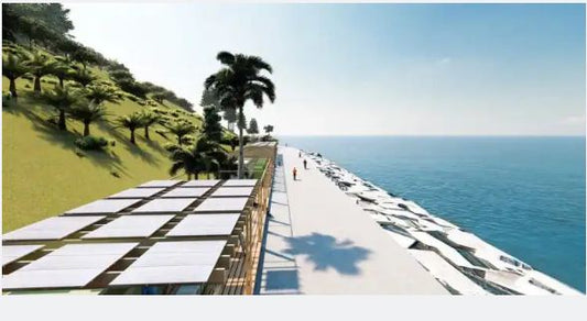 Il retro del Palmetum sarà un'area ricreativa per Santa Cruz