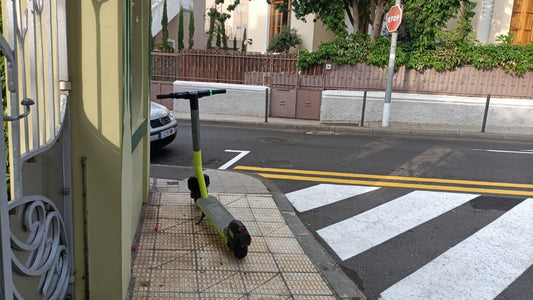 L'inciviltà regna nell'uso dei patinete elettrici a Tenerife