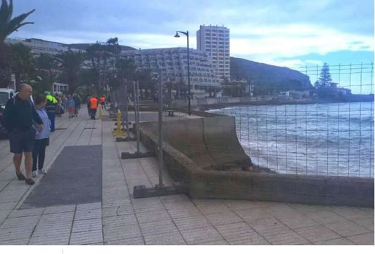 Il lungomare di Los Cristianos riceverà le cure necessarie