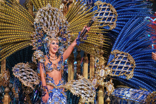 Adriana Peña Fumero Regina del Carnevale di Santa Cruz de Tenerife