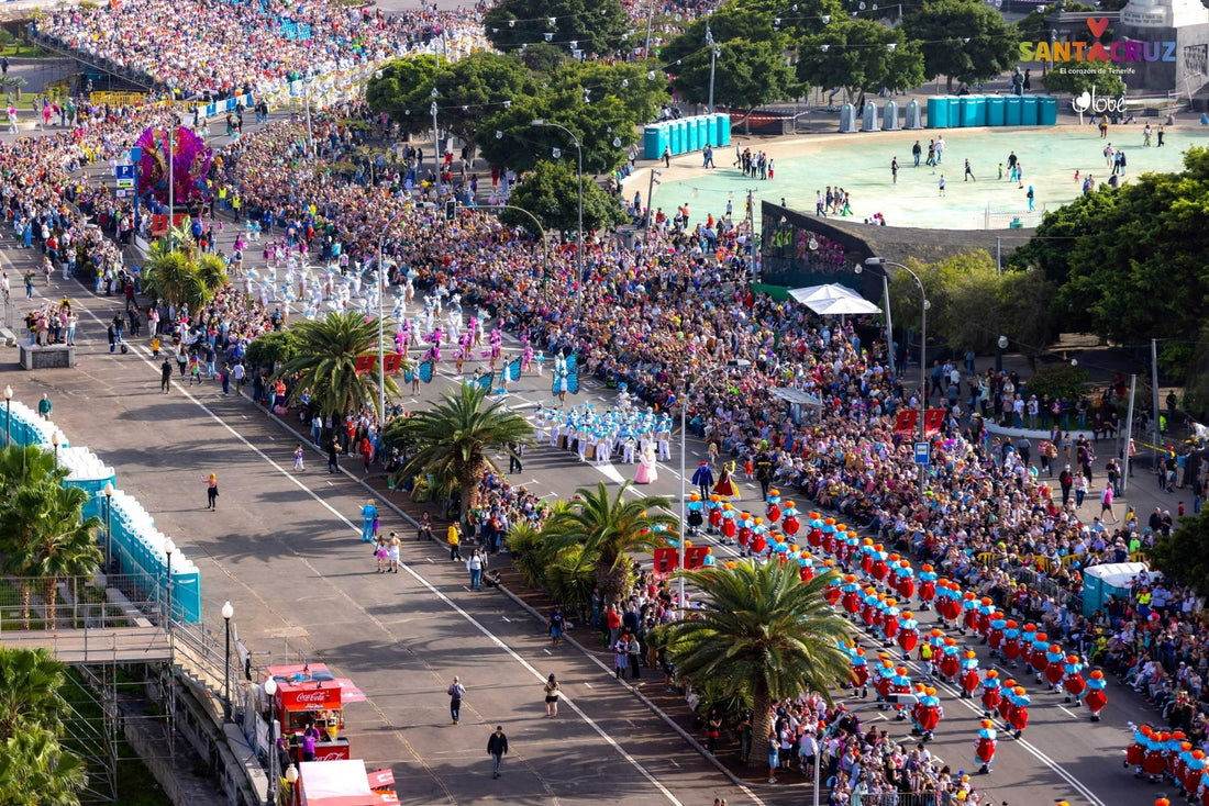 Il Carnevale di Santa Cruz cifre da record: oltre 1 milione di presenze