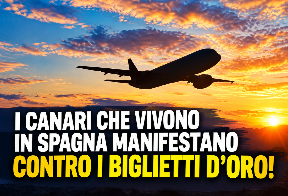 VOLI TROPPO CARI PER LE CANARIE: IN SPAGNA SI SCENDE IN PIAZZA!