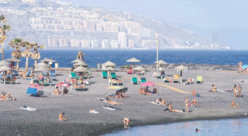 Riappare la calima e aumentano le temperature oggi a Tenerife