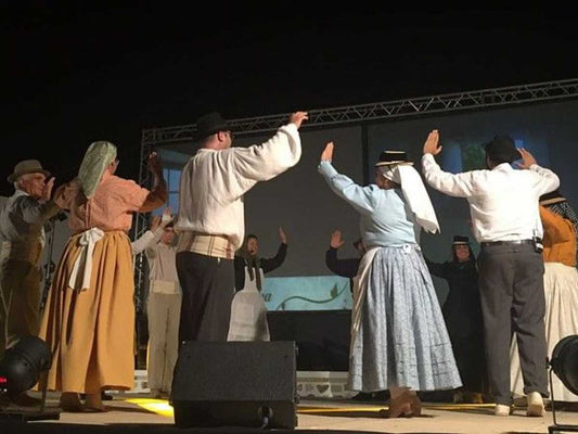 Aldea Blanca in festa in onore del Inmaculado Corazón de María