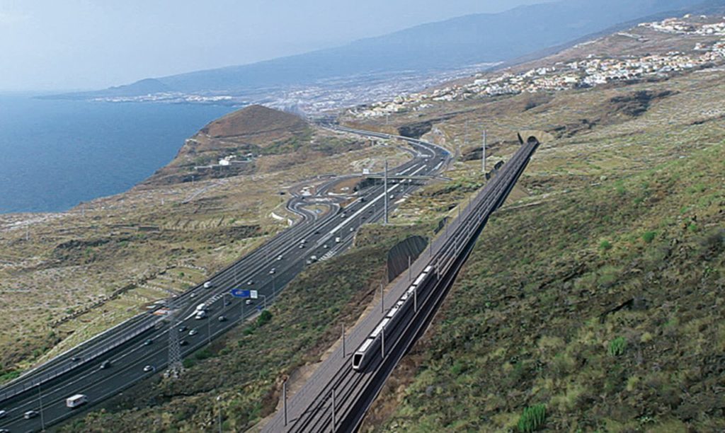 Treni a Tenerife: decenni di lavori e costi fuori scala
