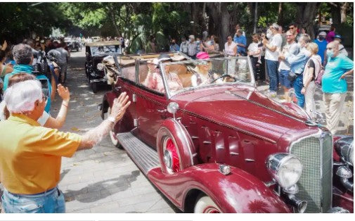 Domenica torna il grande concorso di auto d'epoca di Santa Cruz