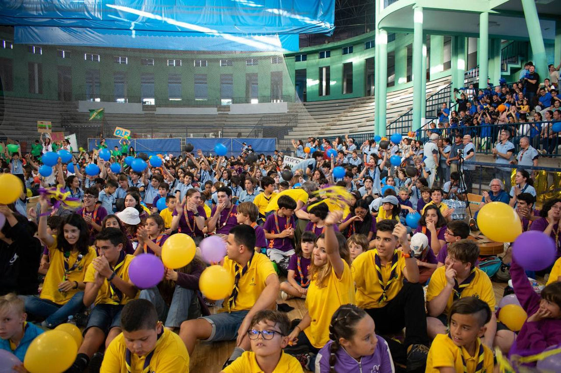 La festa annuale del Movimento Scout delle Canarie a Tenerife