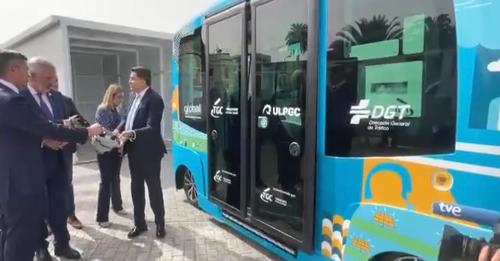 Il futuro si è fiondato sulle Canarie: autobus senza conducente