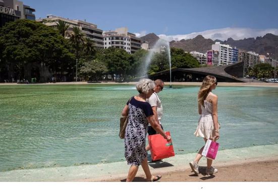 Le Canarie investita da temporali, caldo e vento intenso per 2 giorni