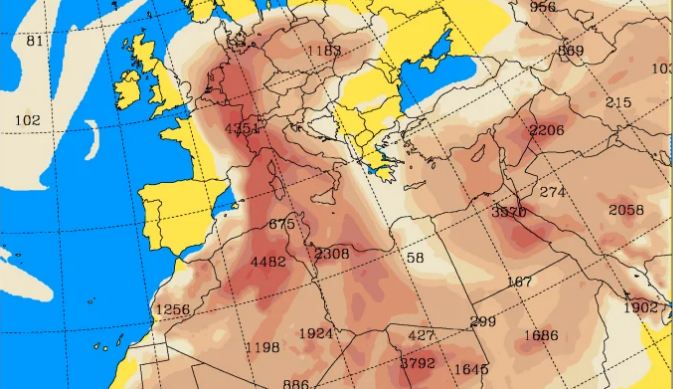 Non siamo i soli: Italia sotto la Calima che viene dal Sahara