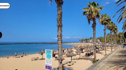 Ecco un'altra playa emblematica di Tenerife: playa de El Camison