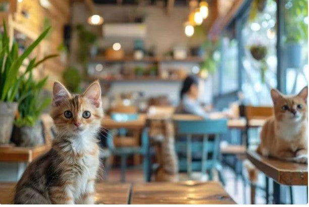 Aprira' a Tenerife il primo  Cat Café