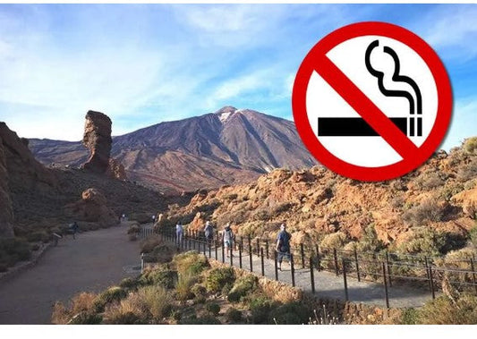 Fumare è ora vietati nel Parco Nazionale del Teide.