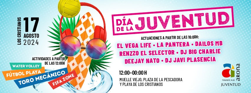 Sabato giochi in spiaggia e concerti: tutto gratis a Los Cristiano