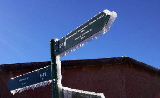 Possibili deboli gelate a Tenerife sulle cime centrali dell'isola.