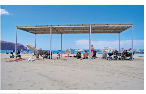 La spiaggia di Los Cristianos e la sua Bandera Azul