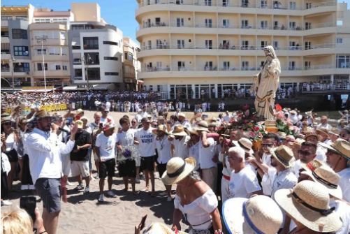 La Romería Barquera al Medano richiama migliaia di devoti