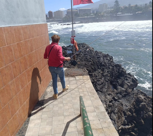Le azioni sconsiderate durante la tempesta Theresa in Canaria