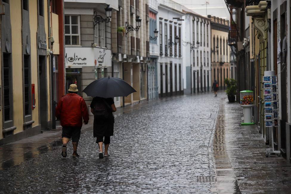 Possibili temporali martedì al nord di Tenerife