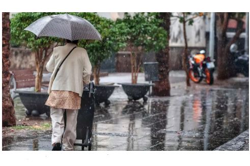 Le piogge sono le protagoniste oggi, mercoledì,  alle Canarie