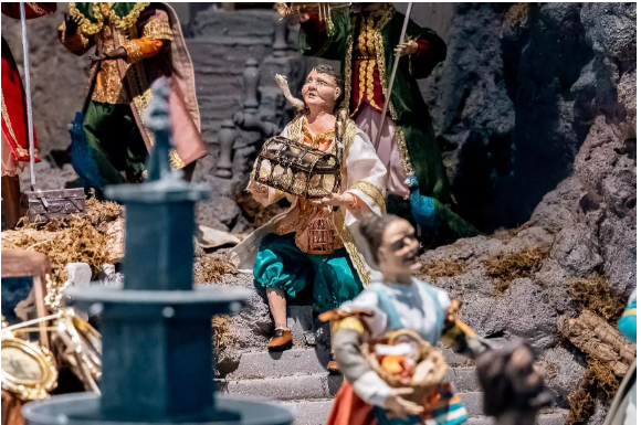 In Canaria un presepe napoletano mirabile incredibilmente elaborato