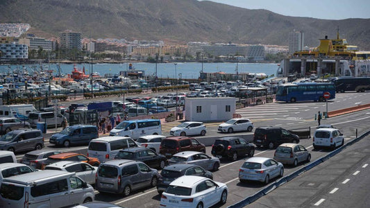 Il "collasso" del porto di Los Cristianos una realtà