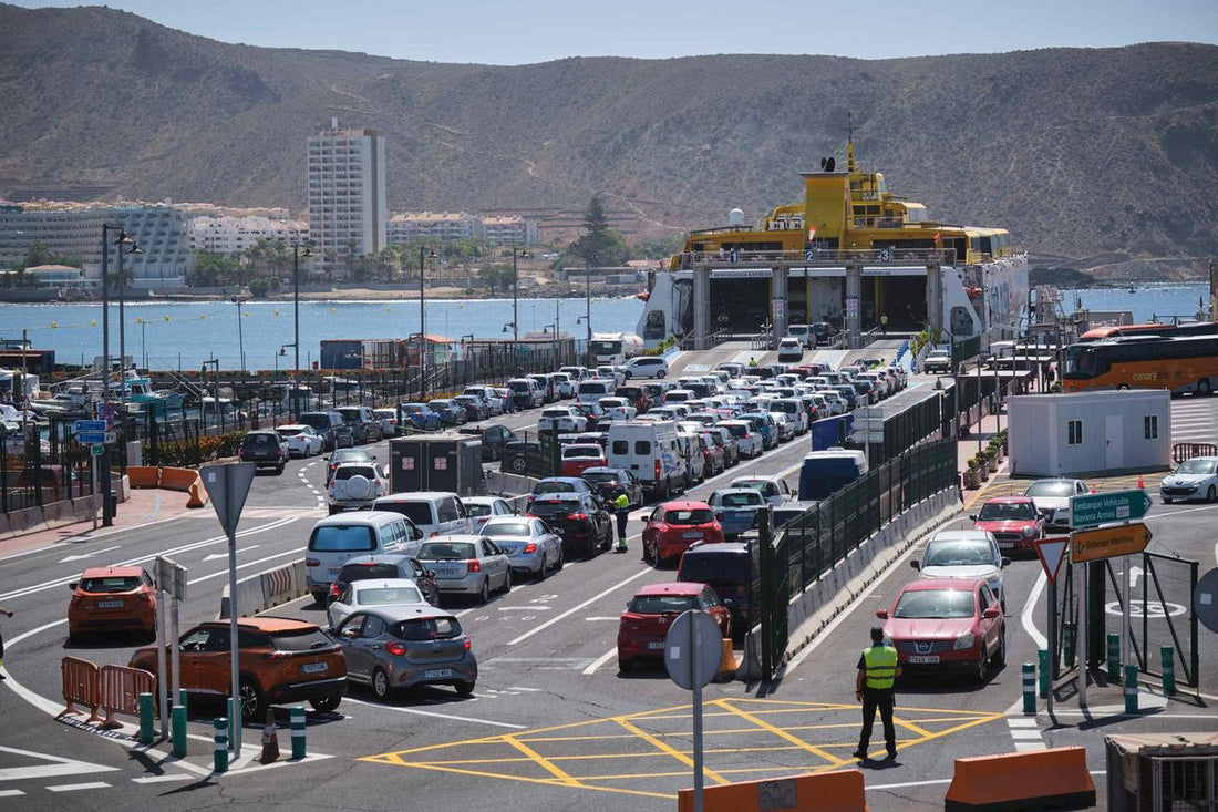 Intrapresi i piani per alleggerire il traffico nel porto di Los Cristianos