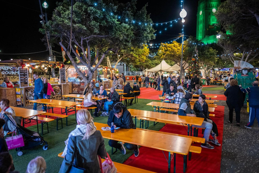 Camminare tra artigianato, musica e cibo, il Natale a Santa Cruz