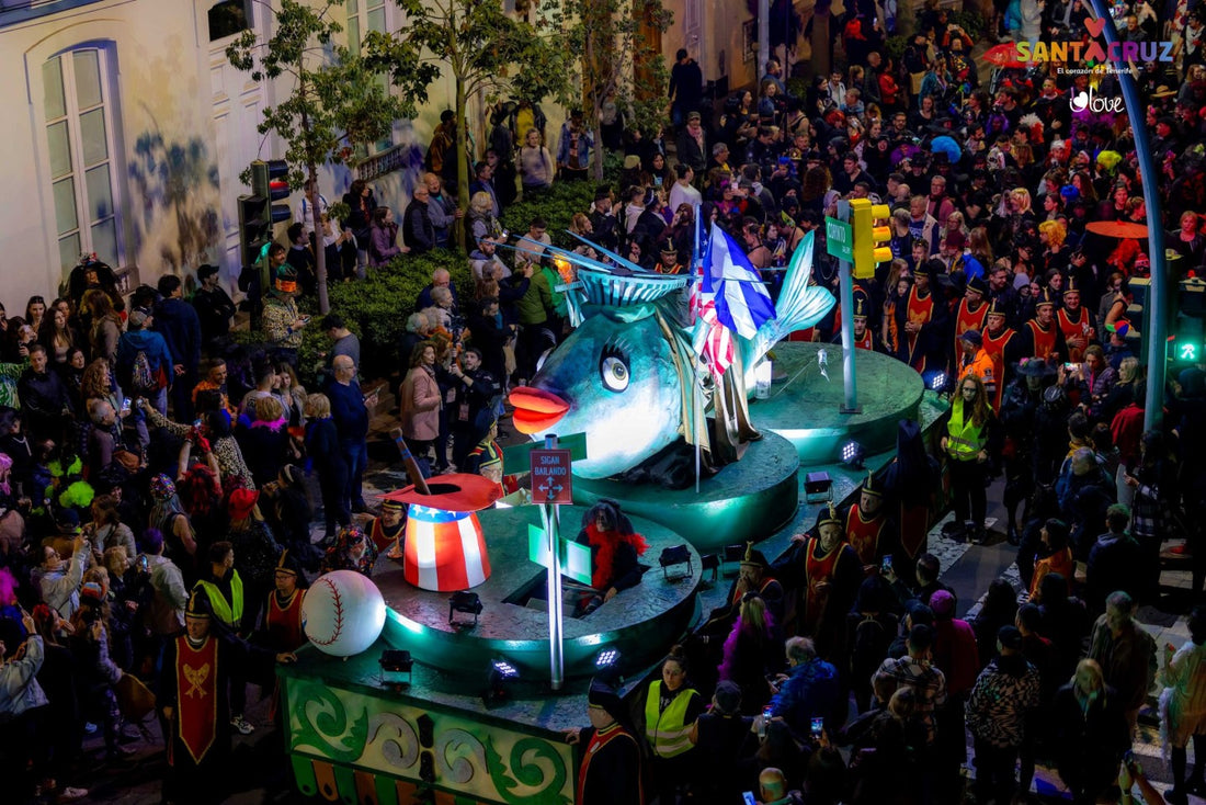 Il Carnevale di Santa Cruz celebra oggi El Entierro de la Sardina