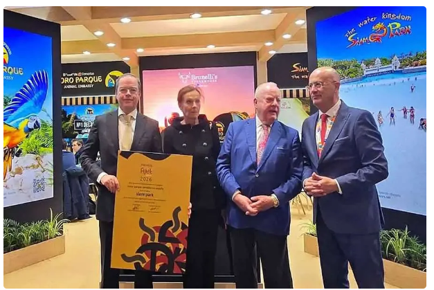 Siam Park di Tenerife miglior parco a tema della Spagna al FITUR 2026