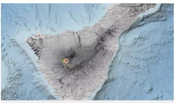 Dodici terremoti vicino al Teide dopo quasi una settimana di tregua