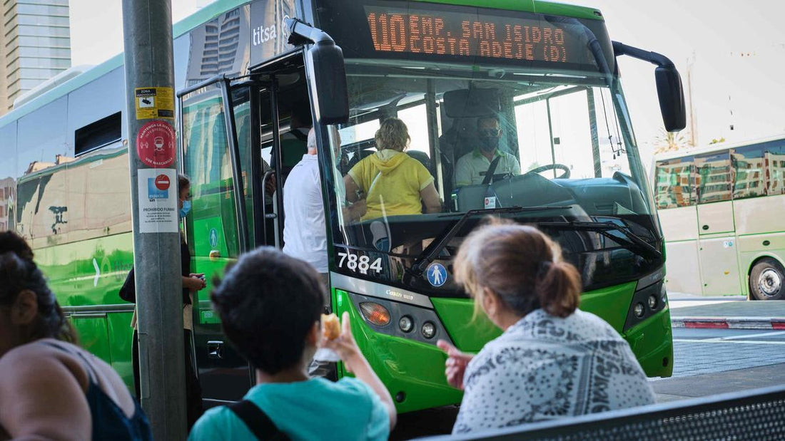 Gli orario degli autobus a Tenerife durante la Vigilia e il Natale