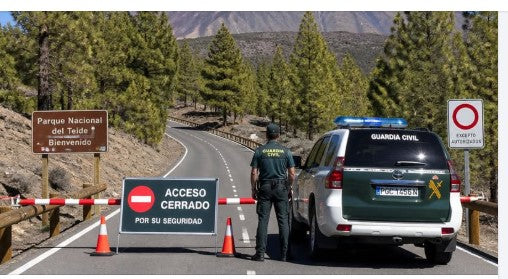 Mercoledì e giovedì vietato l'accesso al Teide a tutte le auto private.