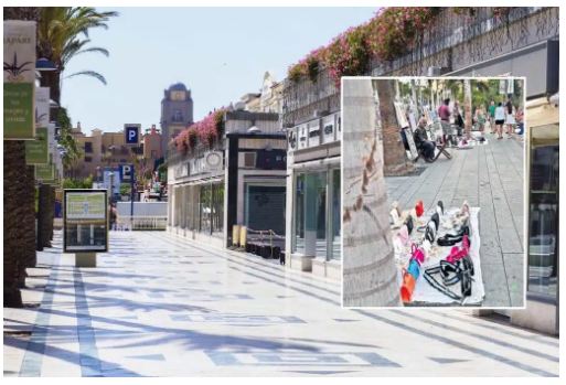 Il "miglio d'oro" di Playa de Las Américas è il "viale delle contraffazioni"